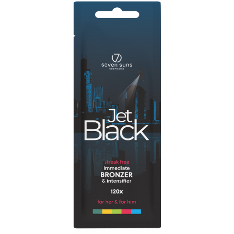 7suns Jet Black 120x strong bronzer 15ml