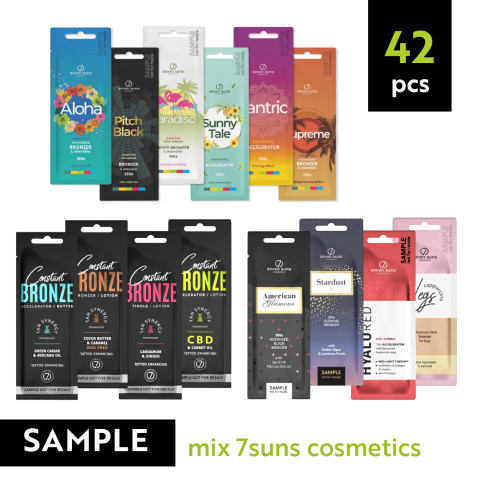Try bestsellers by 7suns (free samples - testers)