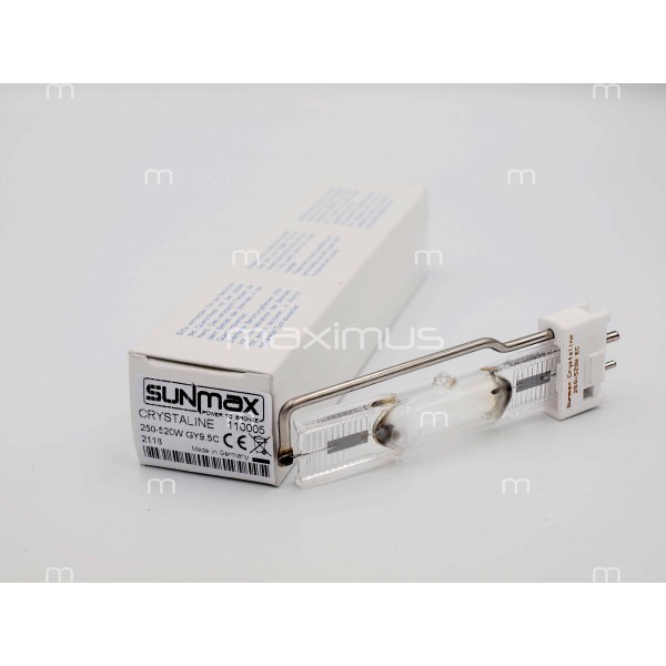 Tanning lamp Sunmax Crystaline 250-520W EC GY9.5C